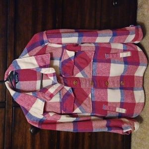Wool Type Plaid Shacket